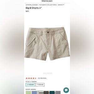 Title Nine Brash™ ripstop bottoms Sz6